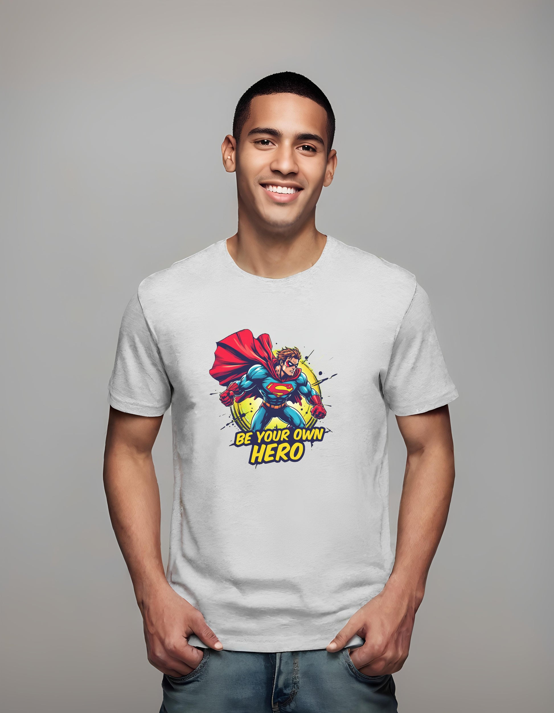 dynamic pose - self-empowerment - t-shirt