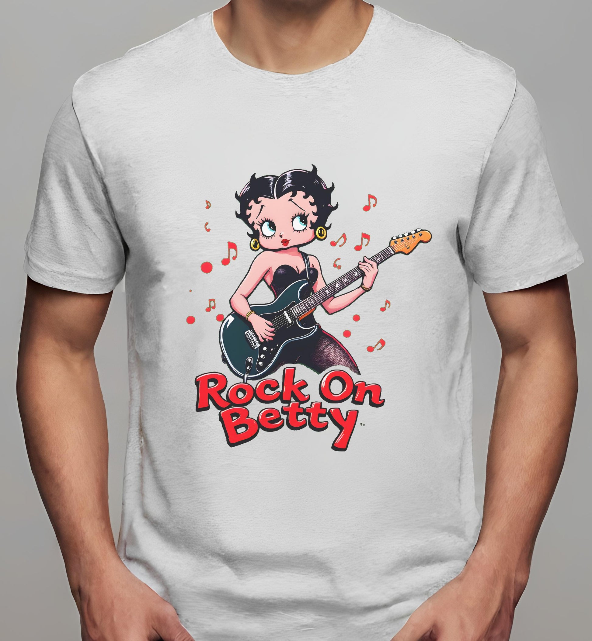 athletic_heather - playful rock design - t-shirt - t-shirt buyers