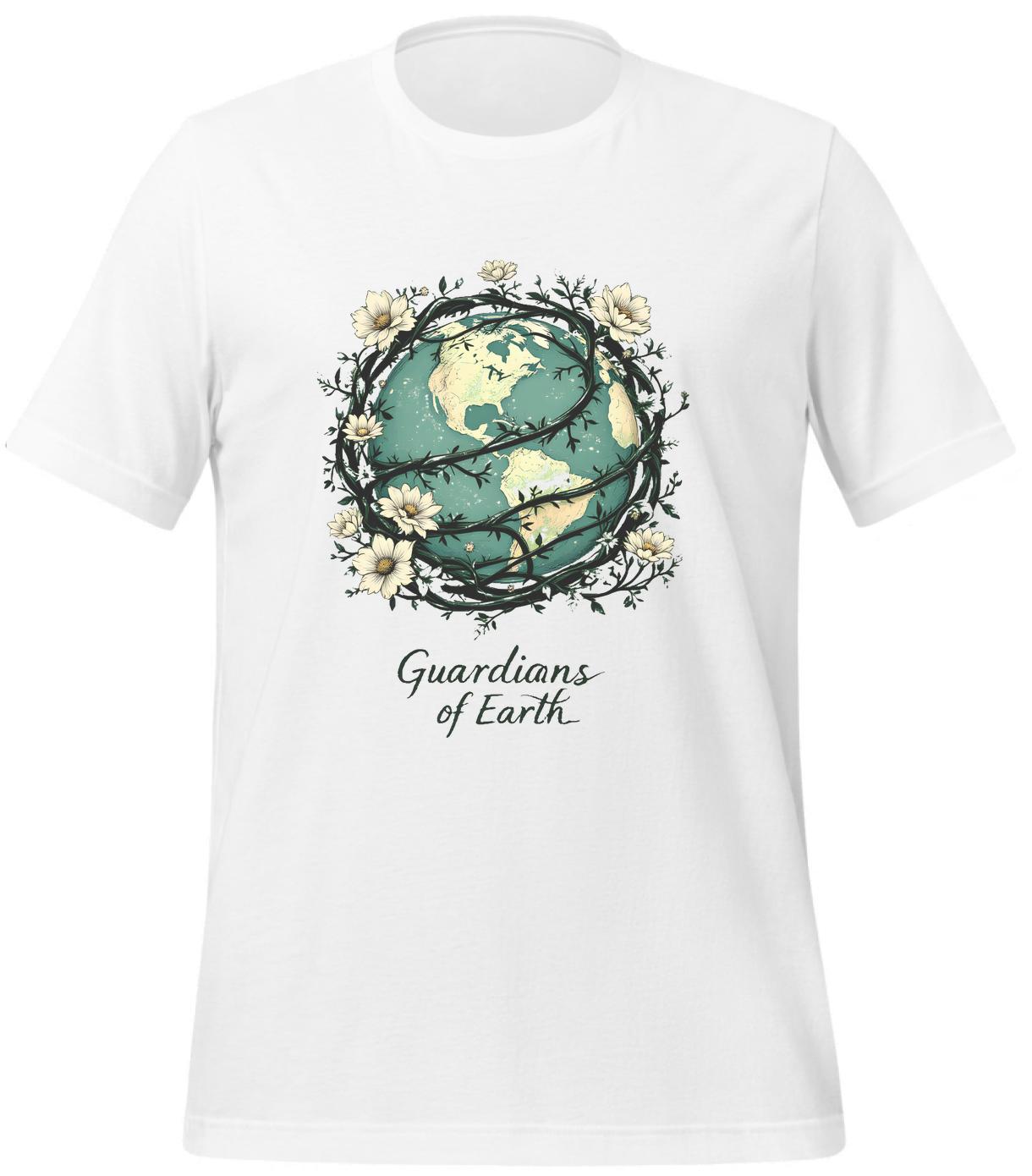 t-shirt - gardeners - eco - nature inspired gifts - white