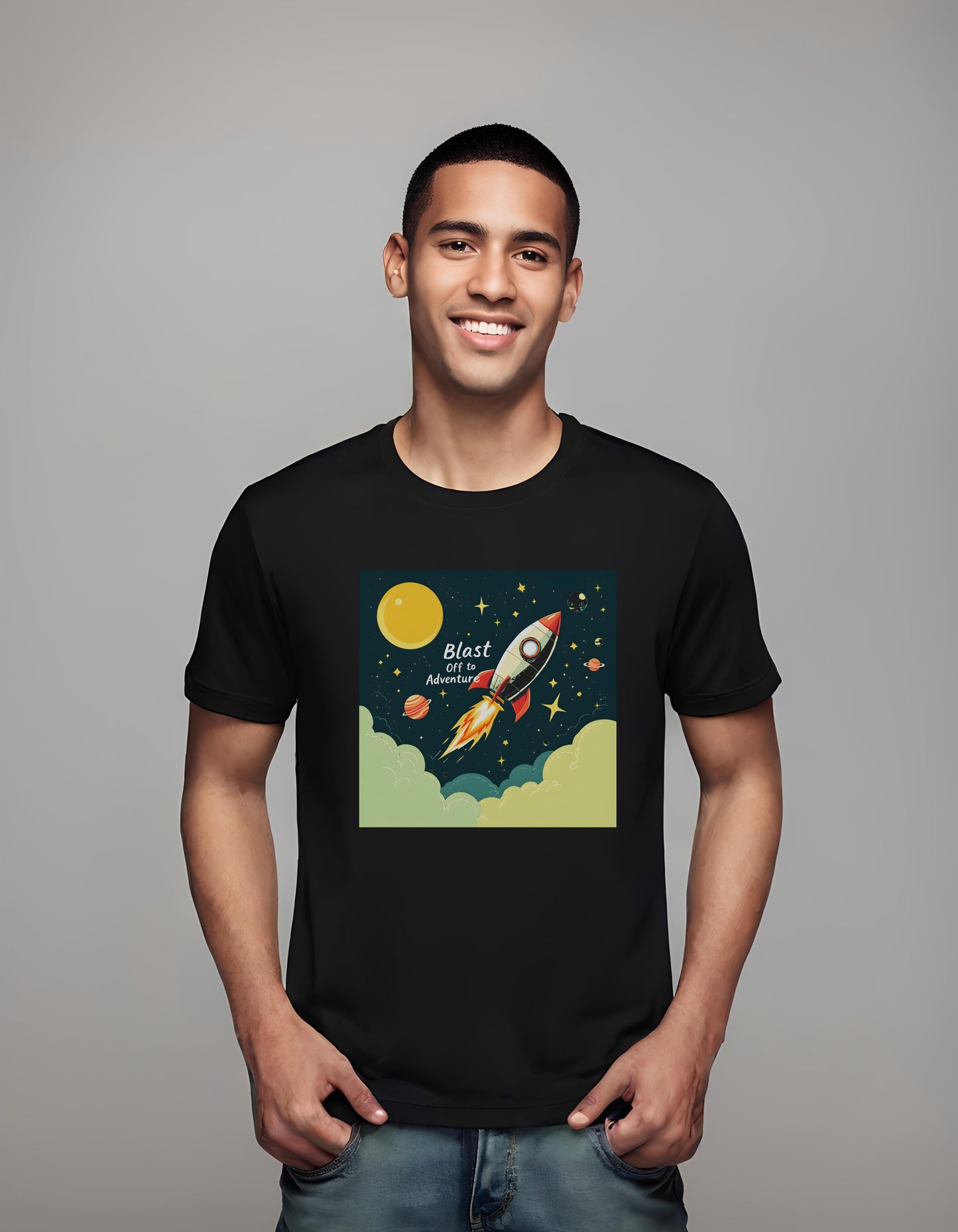 t-shirt - fun space theme - astronomy enthusiasts