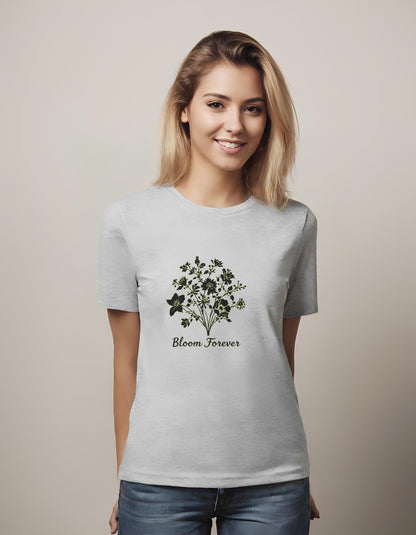 contemporary floral art - t-shirt - art for nature lovers