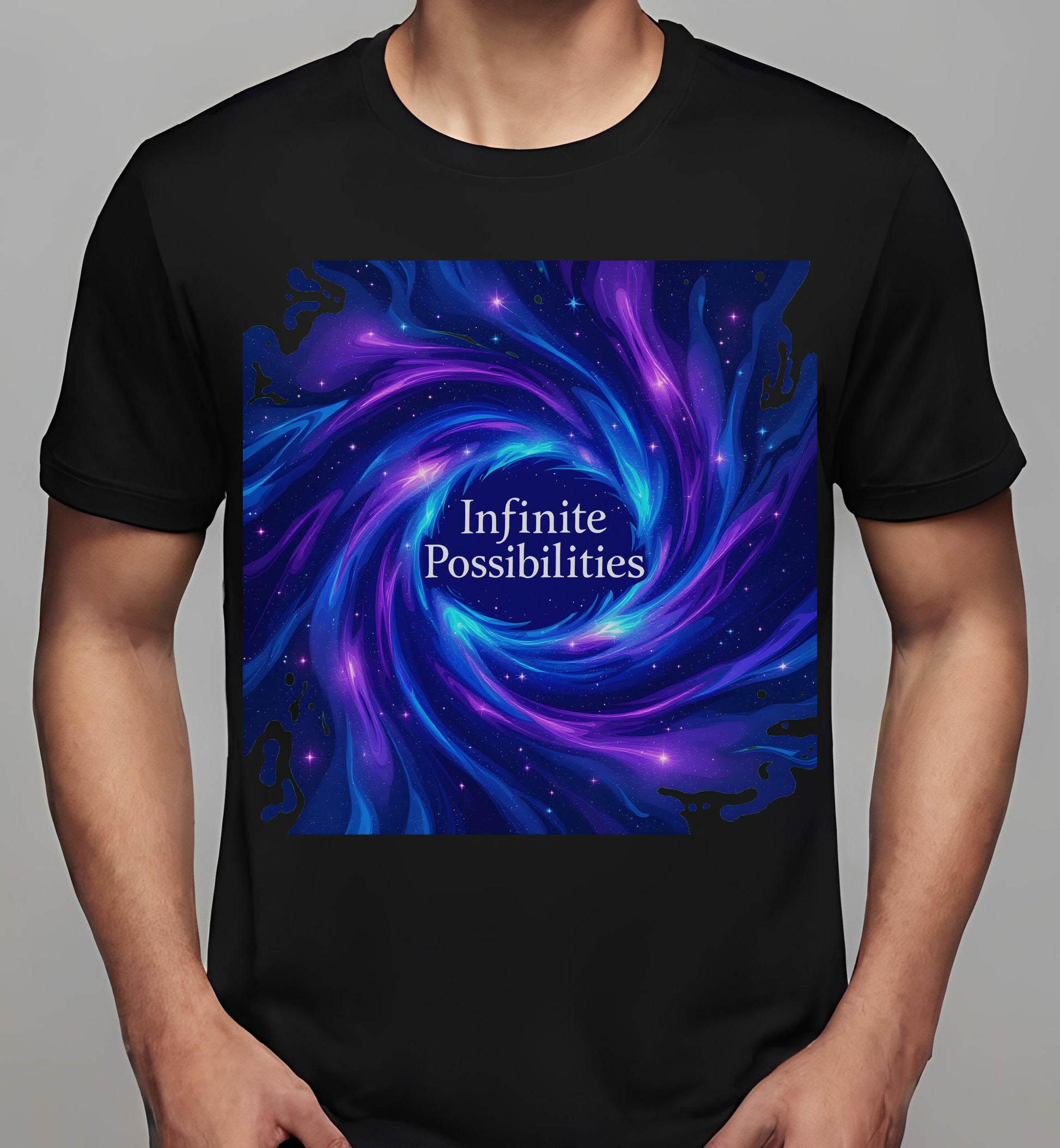 t-shirt - black - visionaries - students