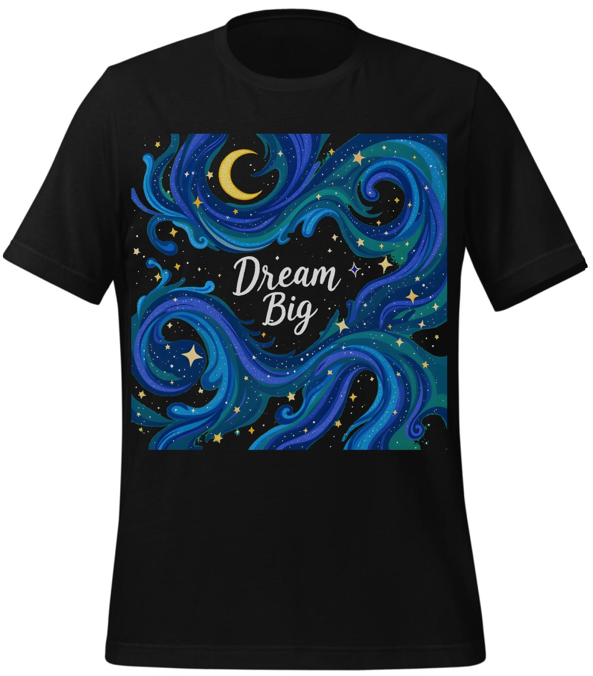 black - celestial art - t-shirt - inspirational poster