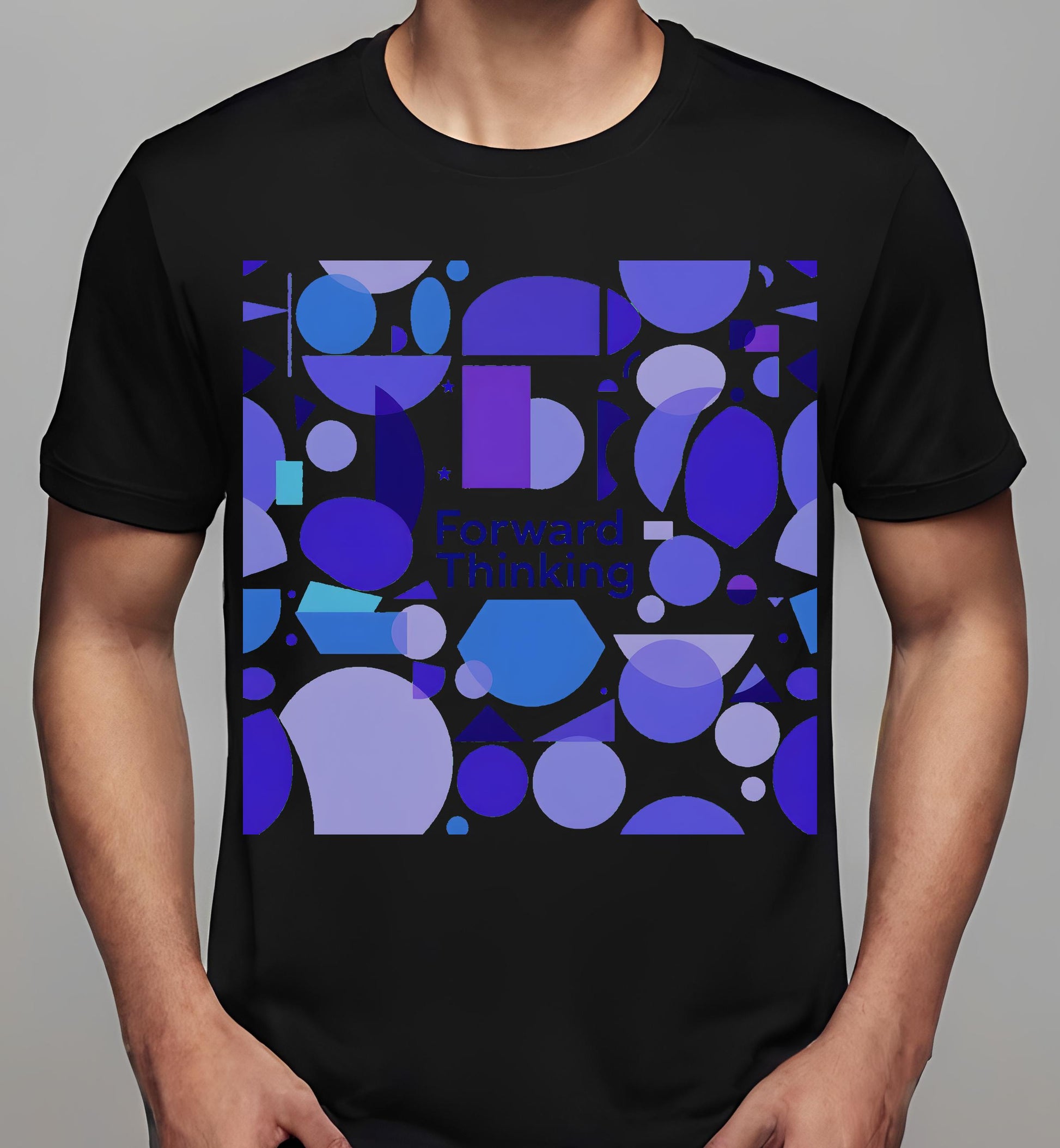 art gifts - black - modern graphic art - t-shirt