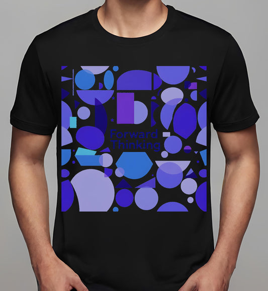 art gifts - black - modern graphic art - t-shirt