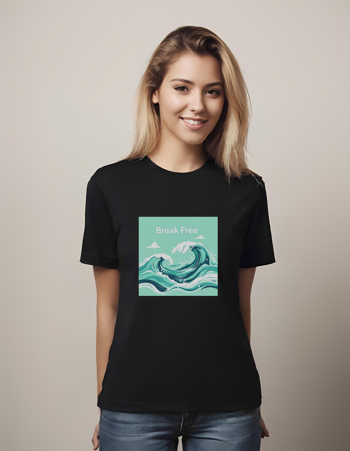 uplifting home decor - t-shirt - wellness artwork - abstract