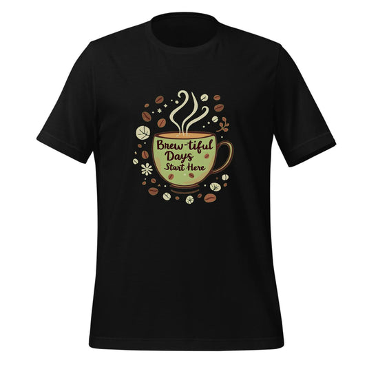 coffee cup design - t-shirt - warm coffee gifts