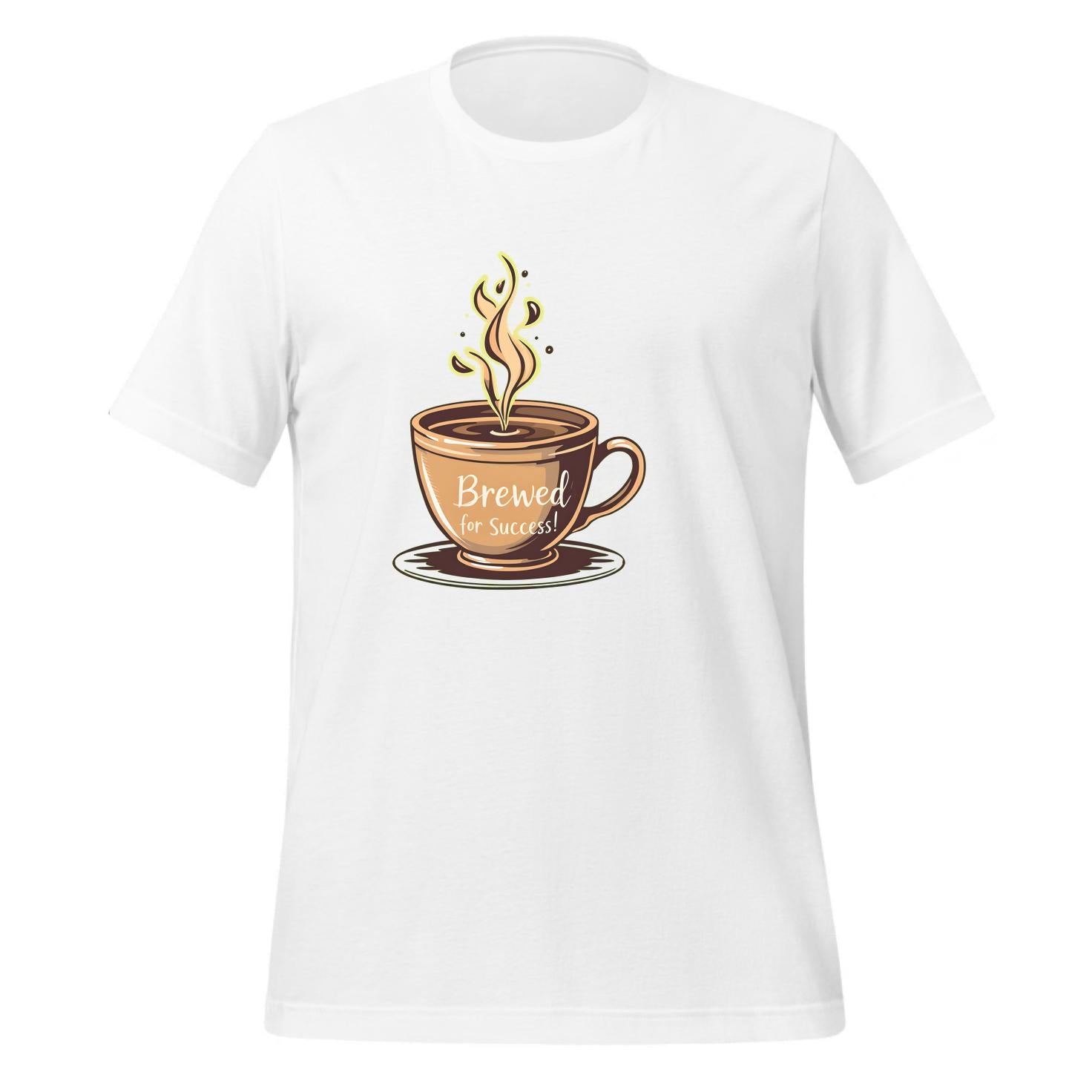 t-shirt - success - coffee cup - energy and warmth art