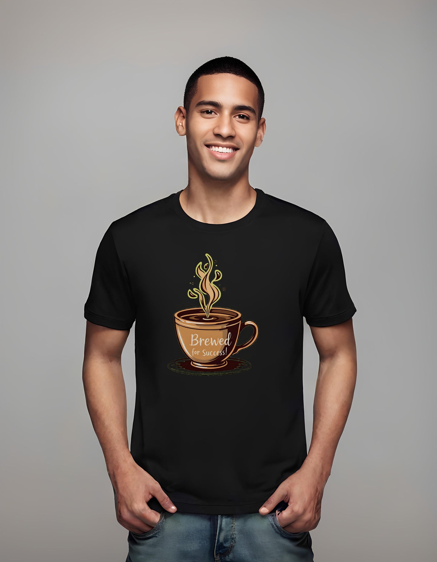 coffee - positivity - t-shirt - women