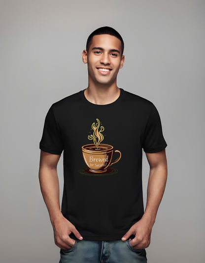 coffee - positivity - t-shirt - women