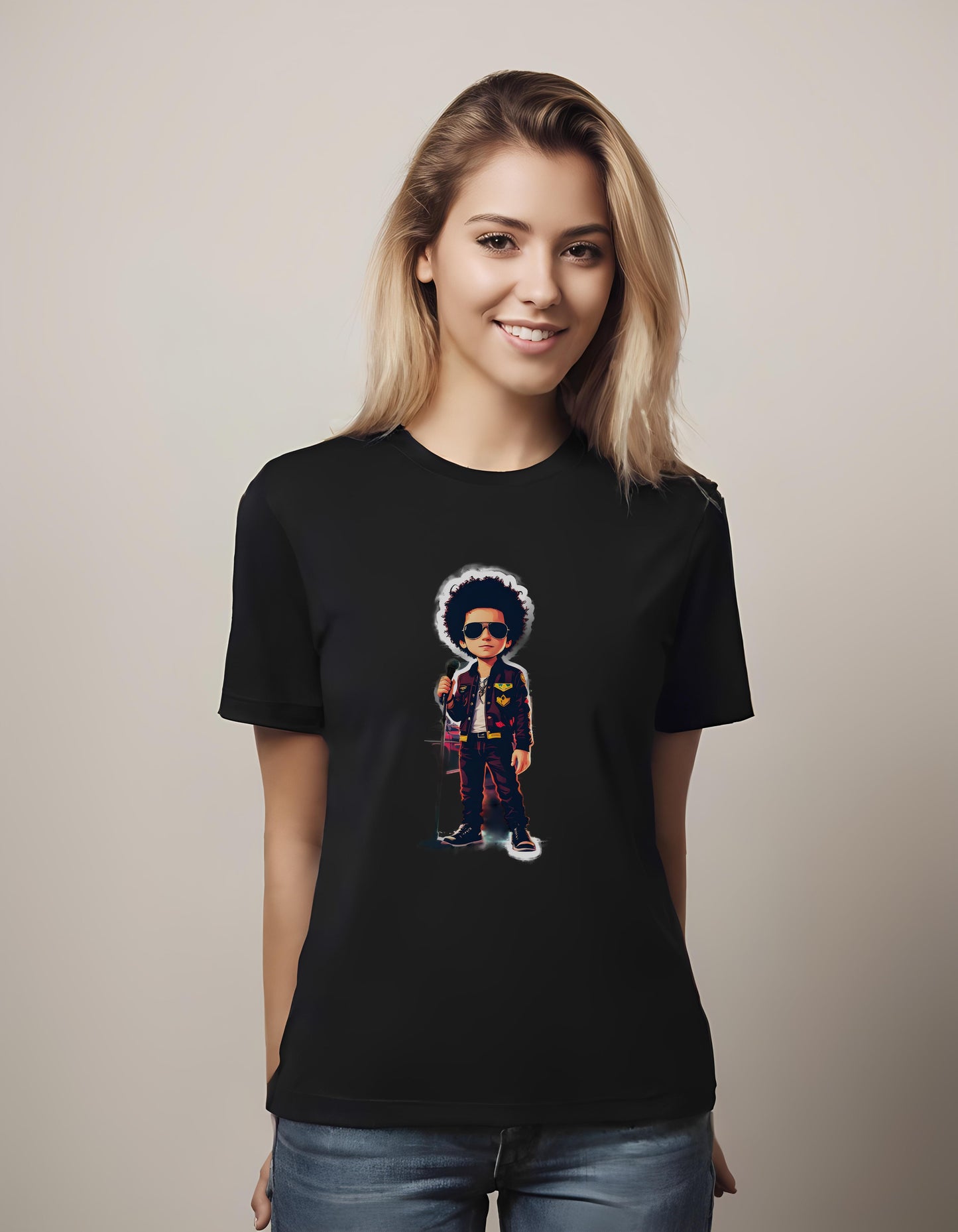 music - vintage style art - t-shirt