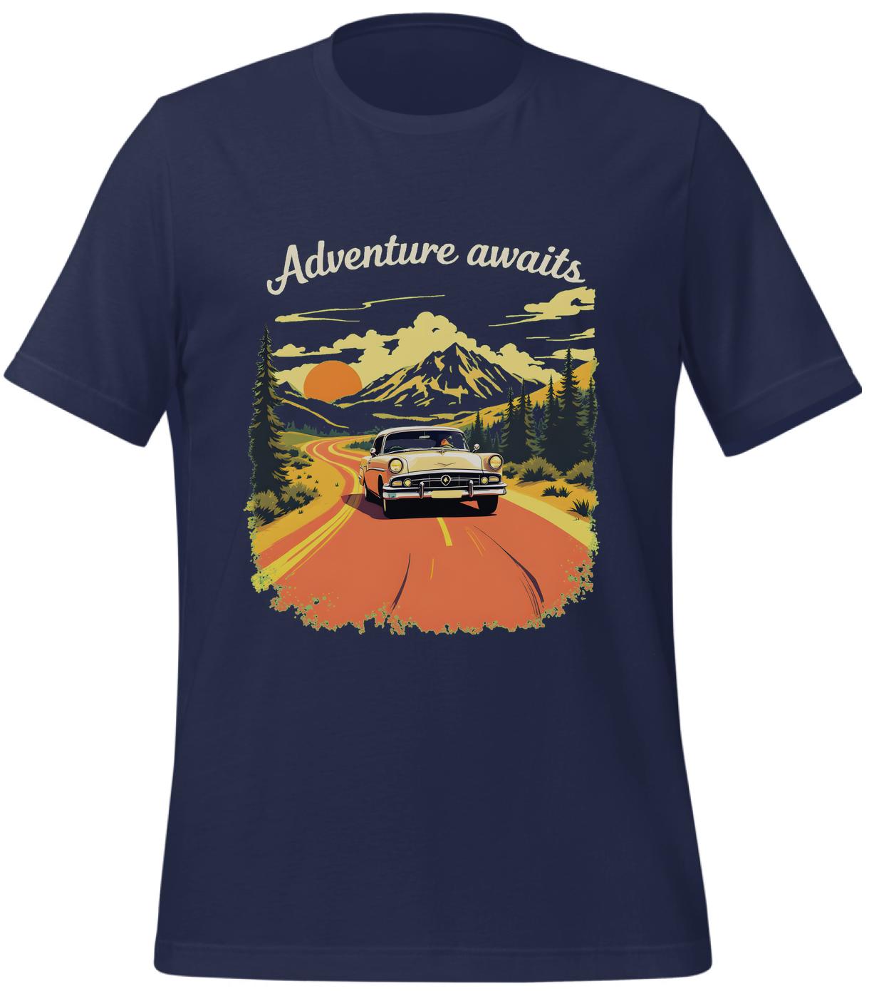 bs-t-shirt - t-shirt - outdoor adventurers - navy