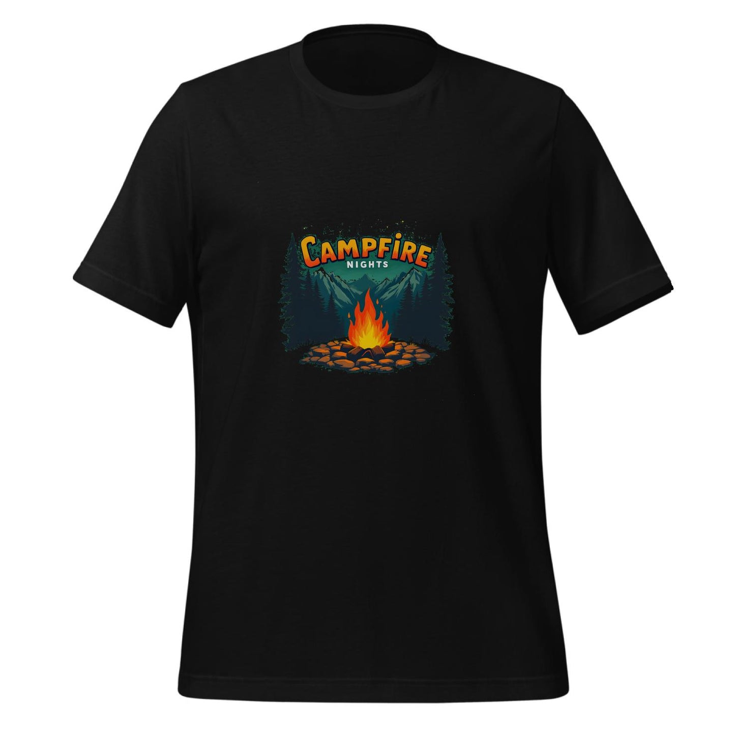 activities - campers - t-shirt - cozy campfire