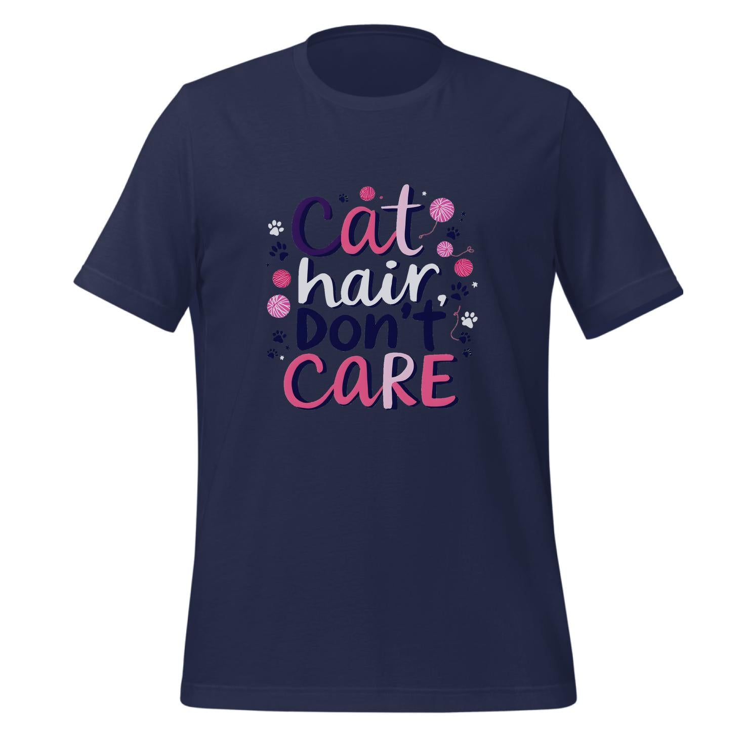 carefree - comfortable t-shirt - cat hair t-shirt