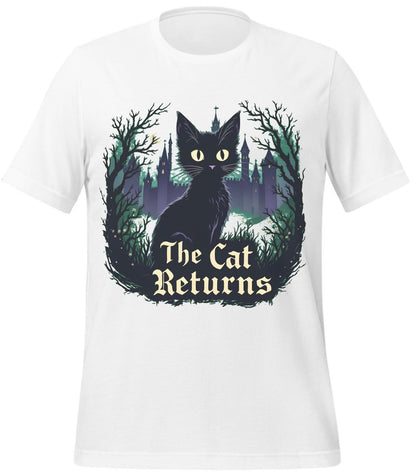 white - cat-themed apparel - t-shirt - illustrators - gothic