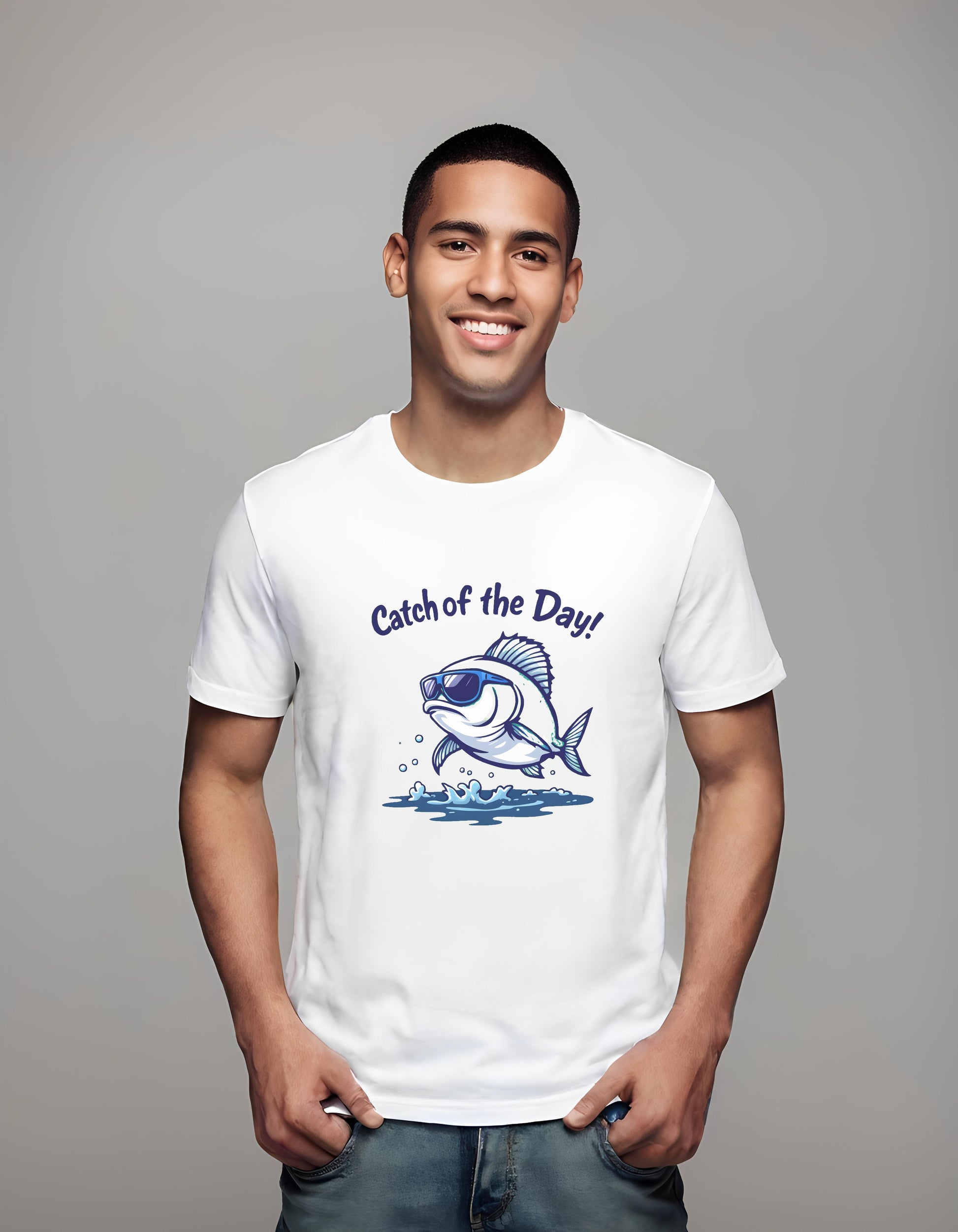 beach lovers - fishing themed gifts - t-shirt