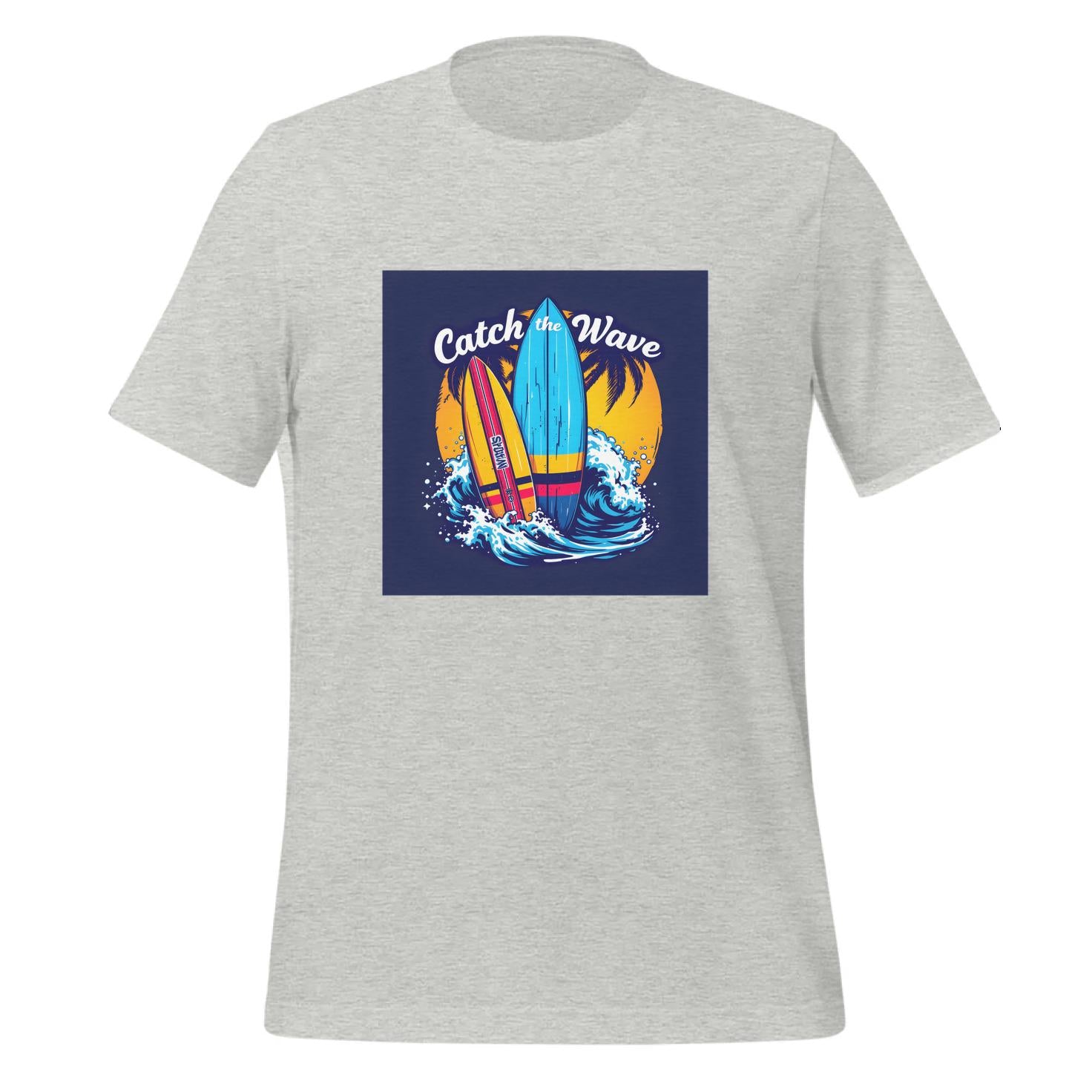 tropical decor - t-shirt - sports fan - surfboard