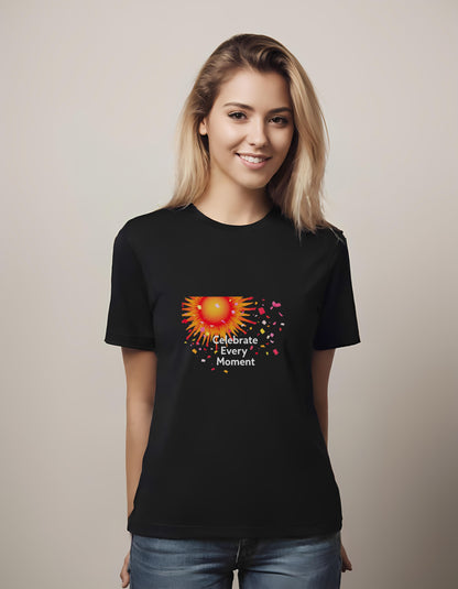 energetic design - t-shirt - confetti artwork