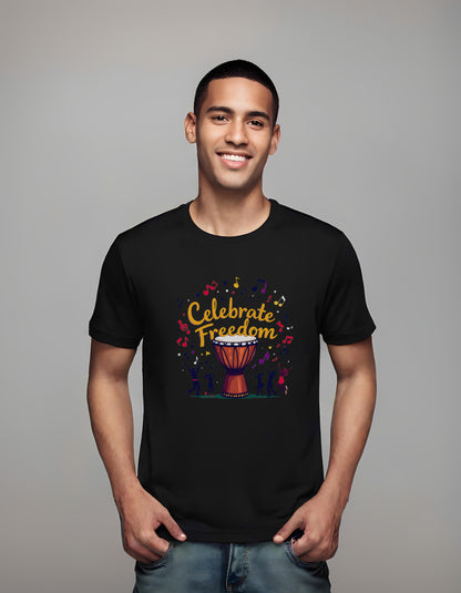 culture - t-shirt - music - dance and music illustration