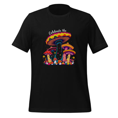 t-shirt - mushroom - versatile festive shirt - whimsy