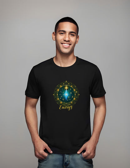 decorative art - t-shirt - crystal energy