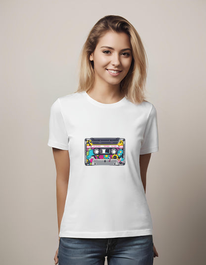 fashionable unisex tee - t-shirt - retro enthusiasts