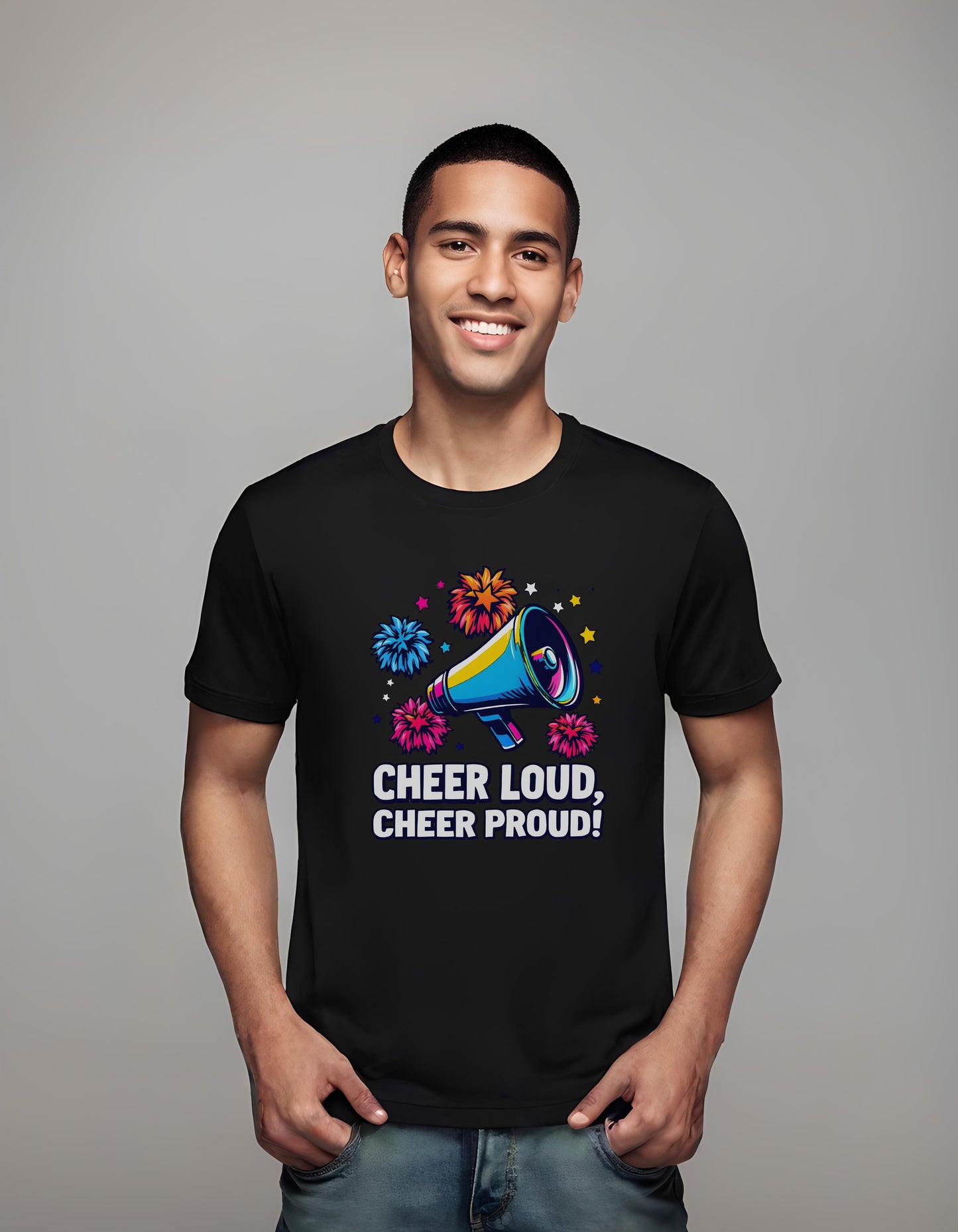 t-shirt - promotional posters - graphic cheer design