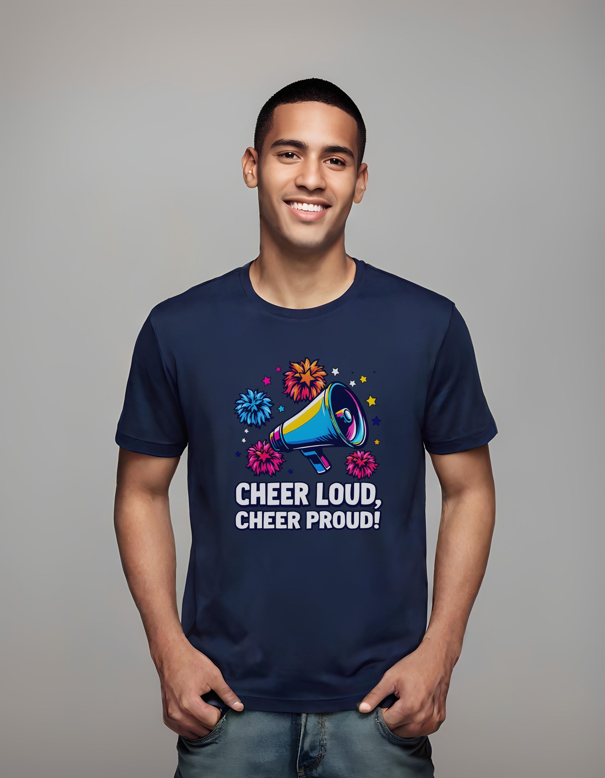 t-shirt - exciting sports posters - cheerleading squads - energy