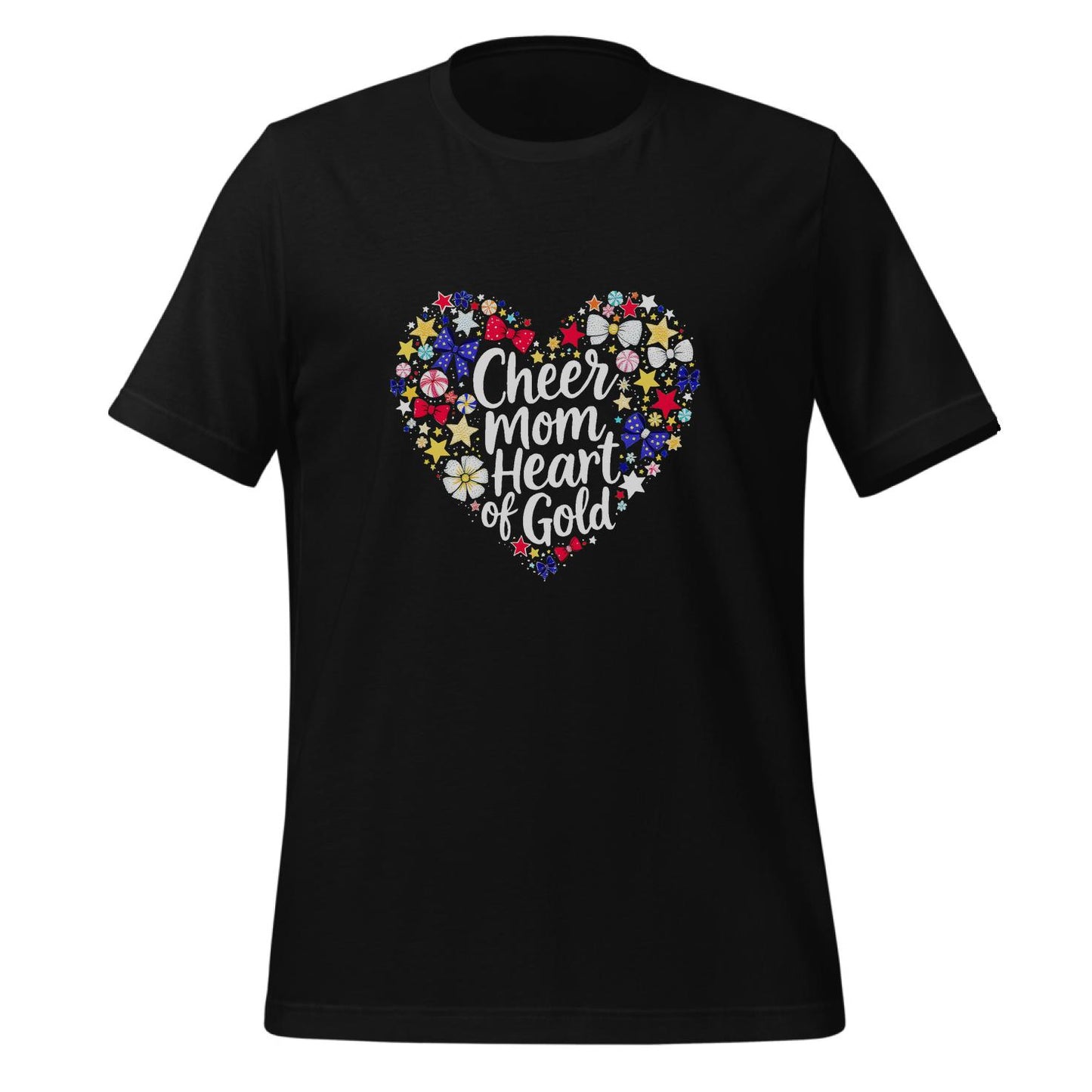 event organizer - cheerleading community - heart design - t-shirt