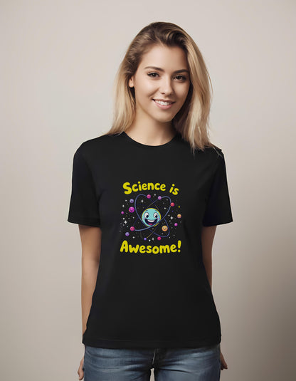 atom themed gift - inspiration - for_women - t-shirt