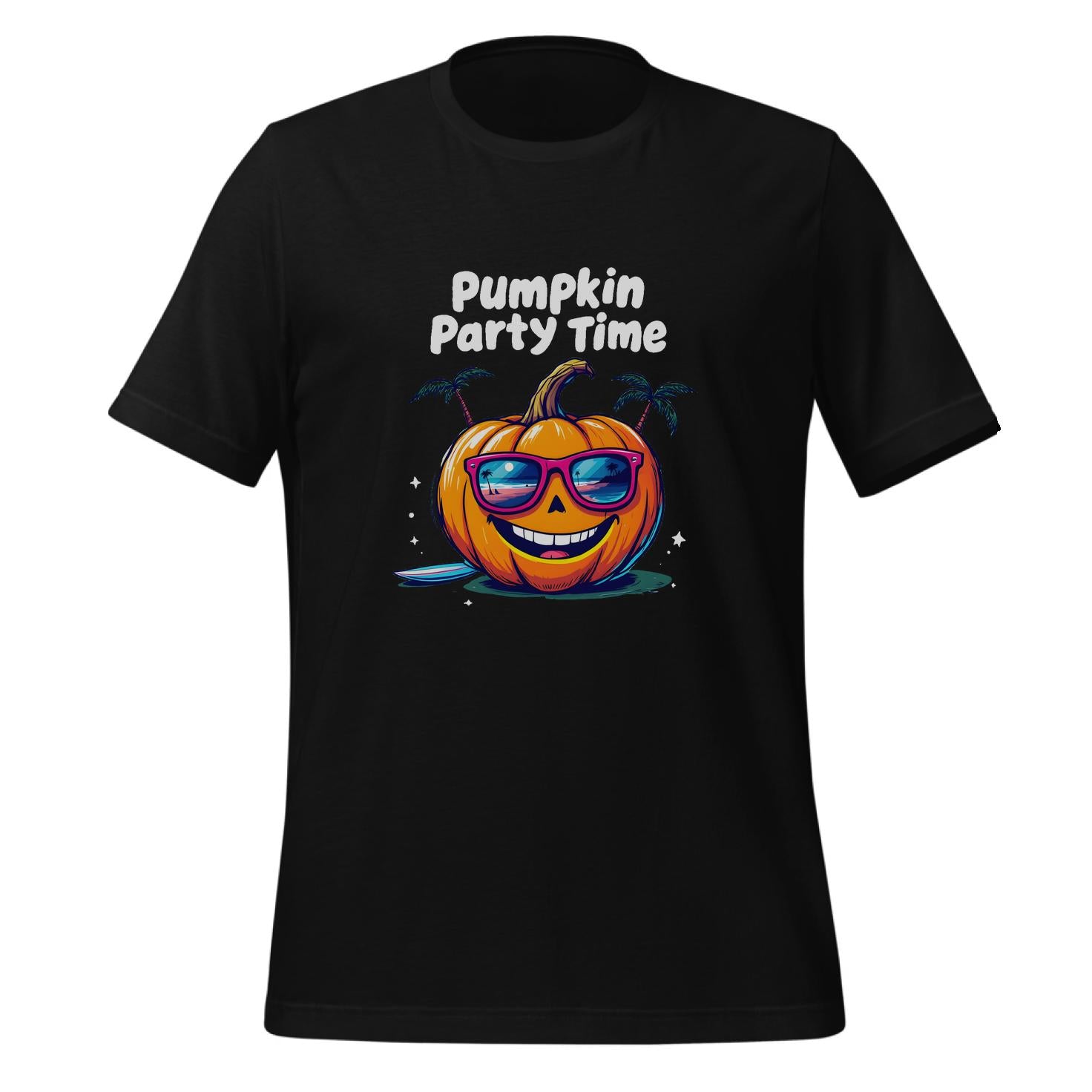 t-shirt - colorful party theme - halloween - holiday enthusiasts