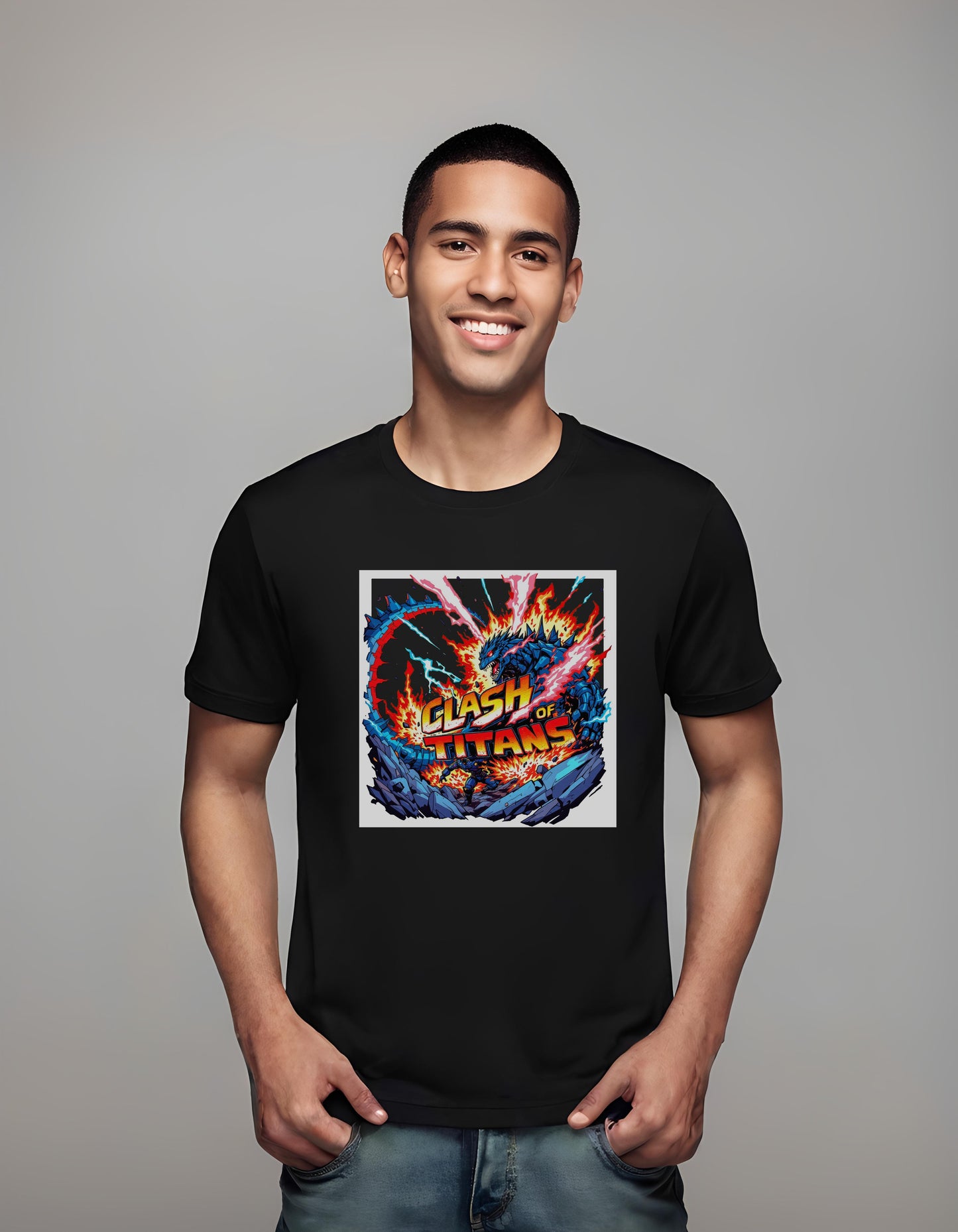 dynamic monster art - t-shirt - gifts for her - explosion