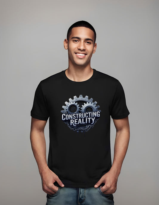 gear - unique t-shirt design - interlinked chains