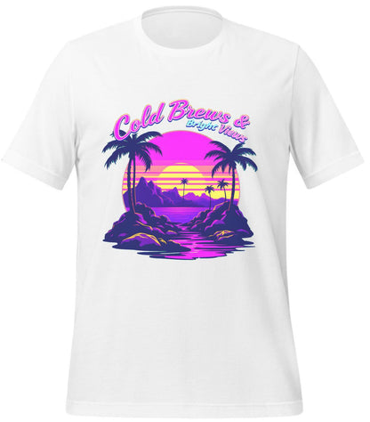 retro - white - digital - t-shirt