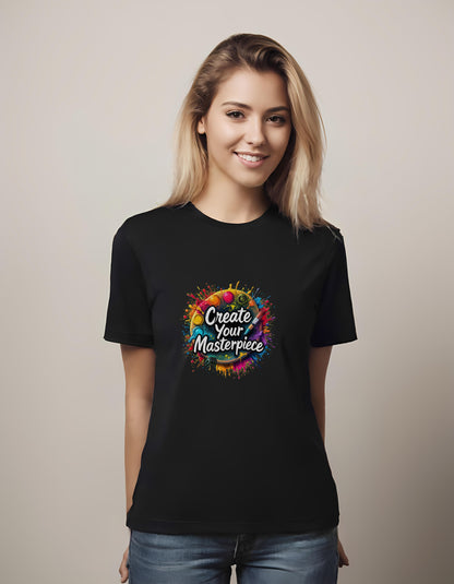 paint splatter design - expression - painting - t-shirt