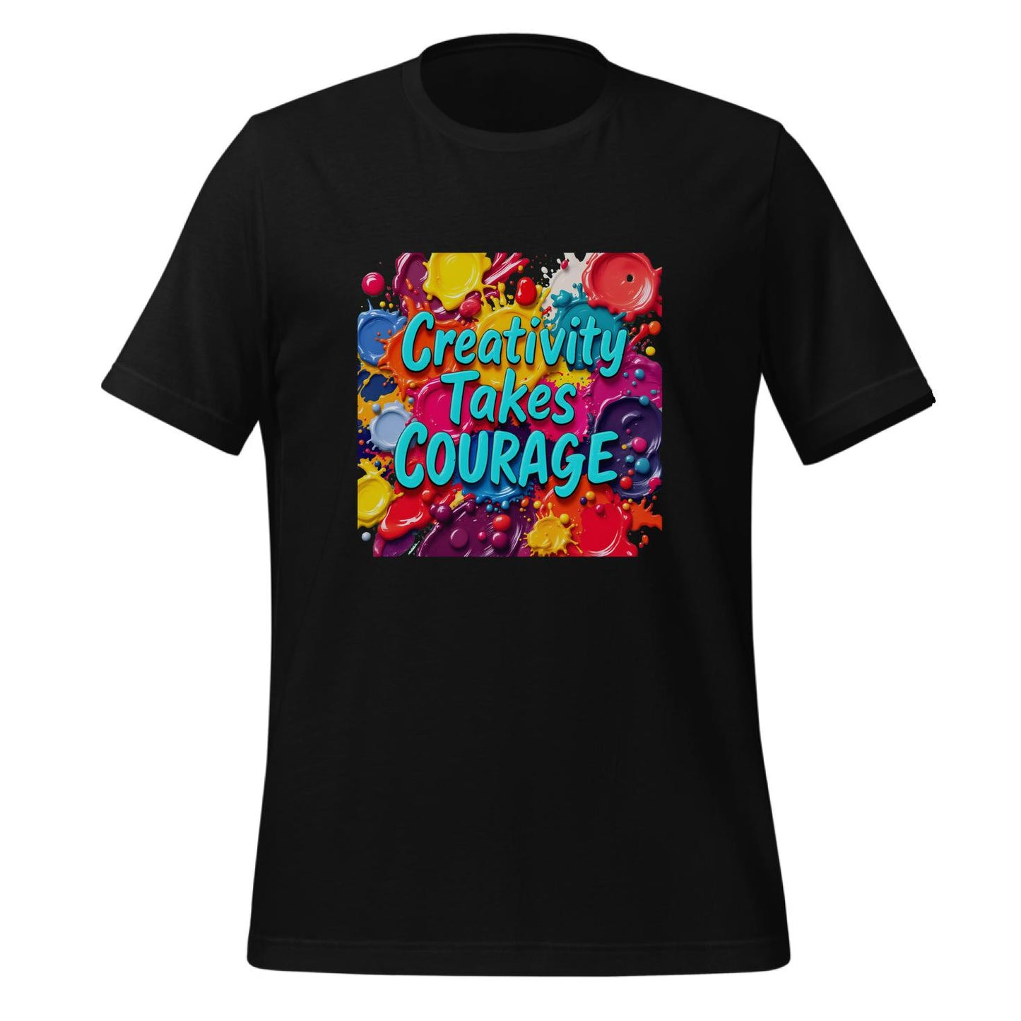 dynamic art print - t-shirt - inspiration - colorful art shirt