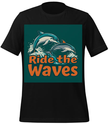 t-shirt - black - water sports apparel - nature educators