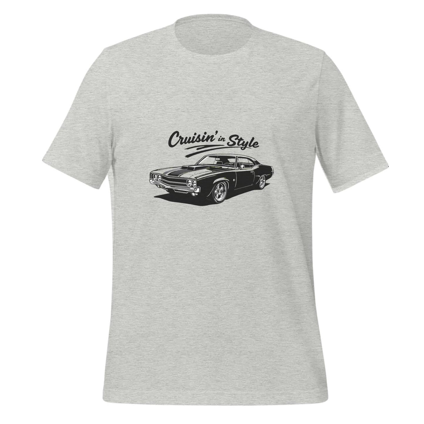 t-shirt - muscle car silhouette - friends