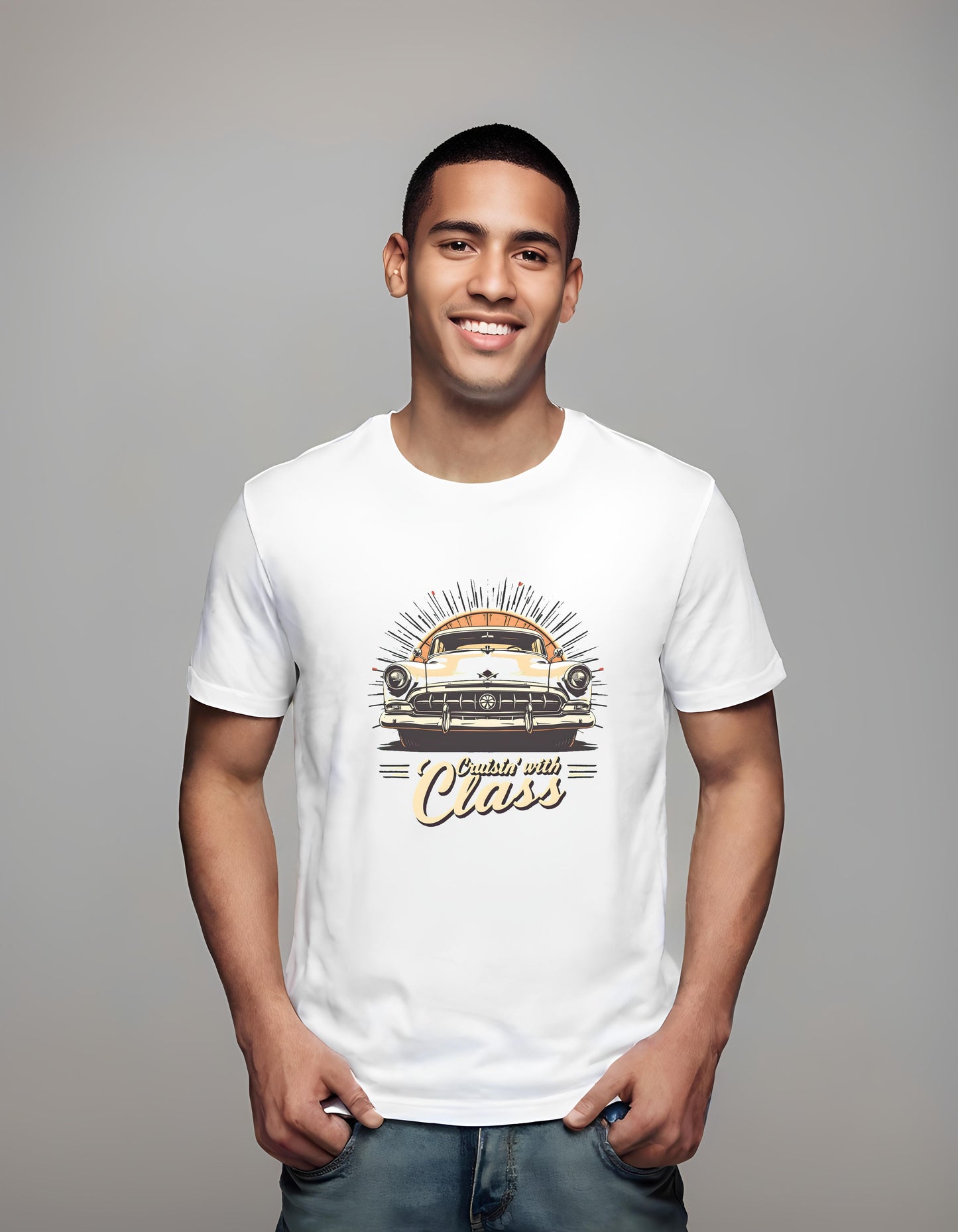 t-shirt - automotive culture art - vintage car design