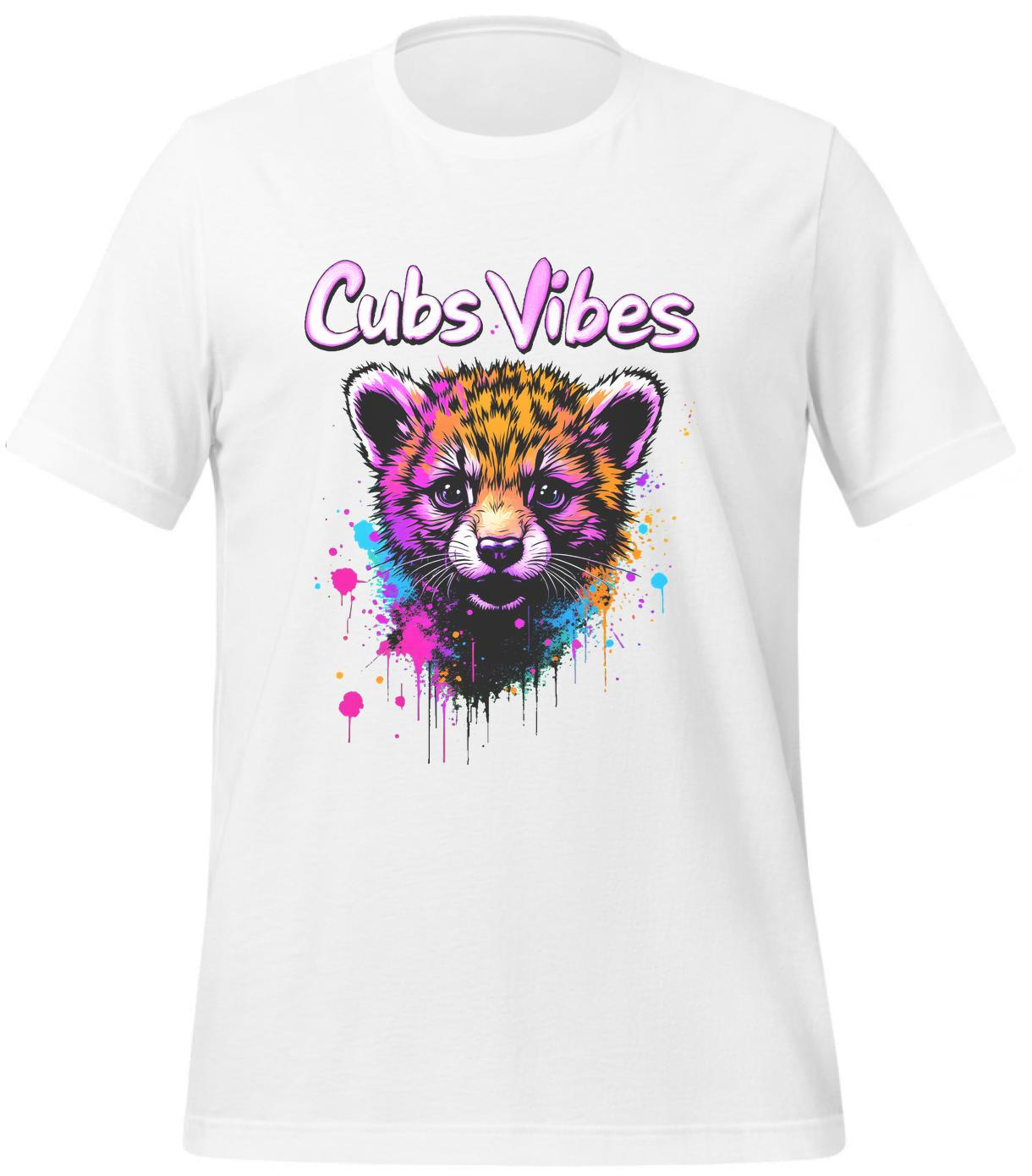 urban fashion lovers - t-shirt - young adults - cubs-t-shirt - white