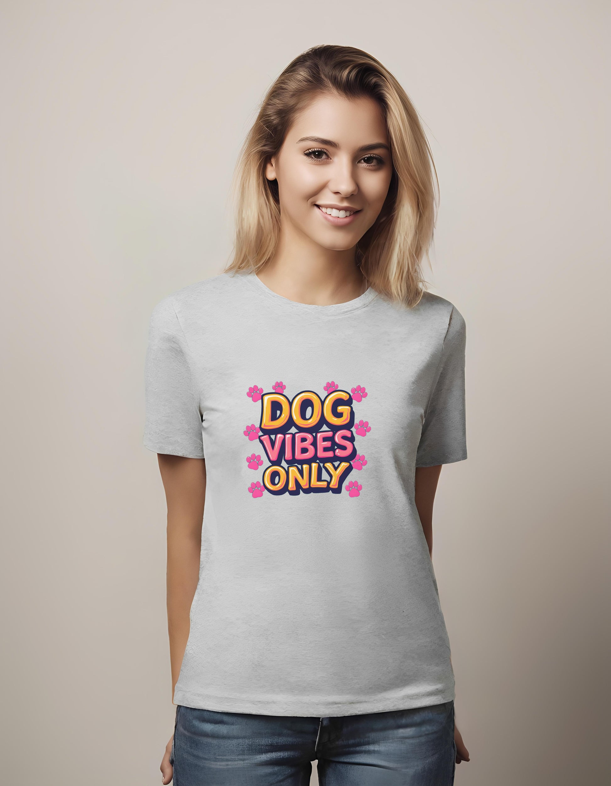 whimsical dog designs - dog prints - t-shirt