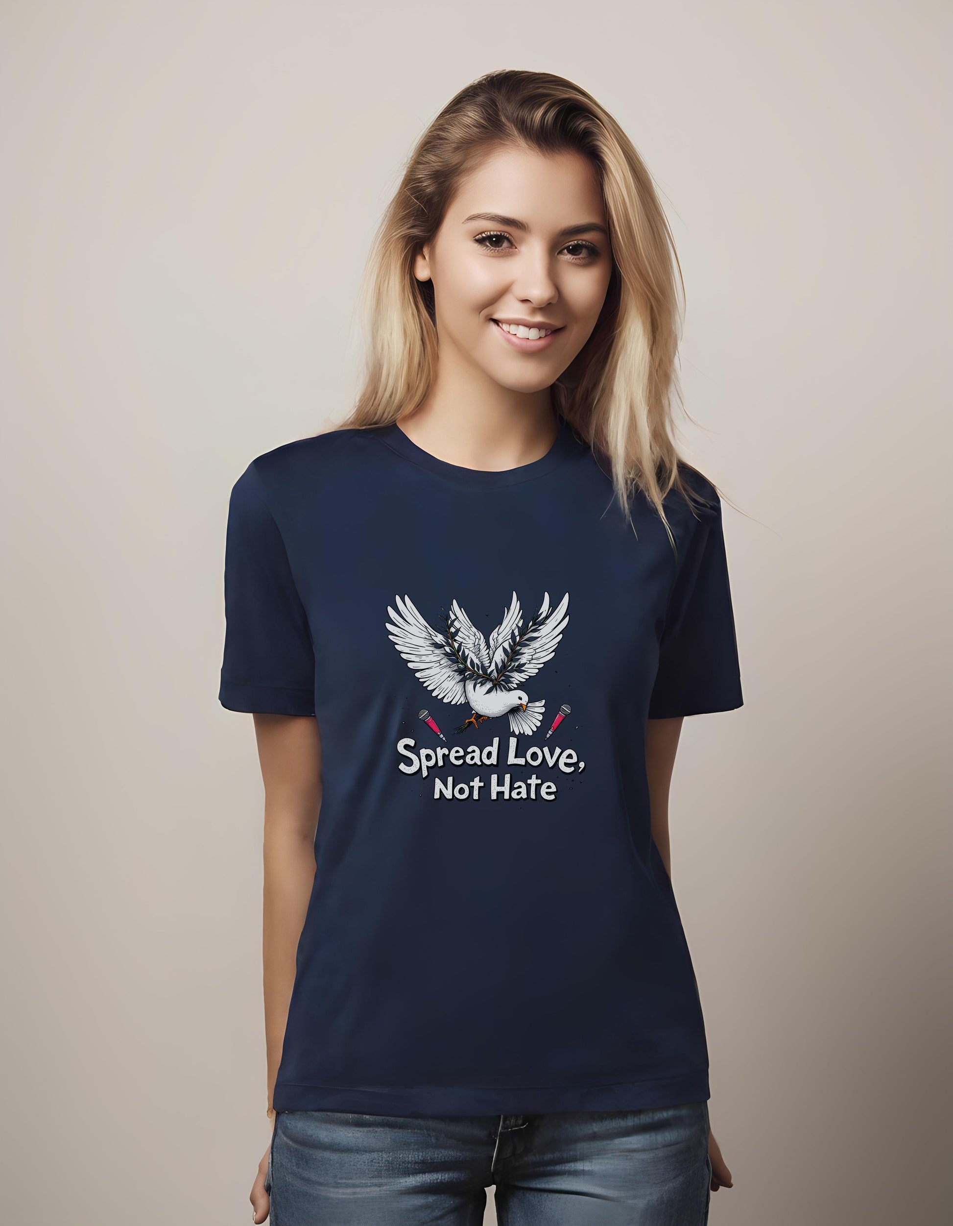 t-shirt - teachers - peaceful design