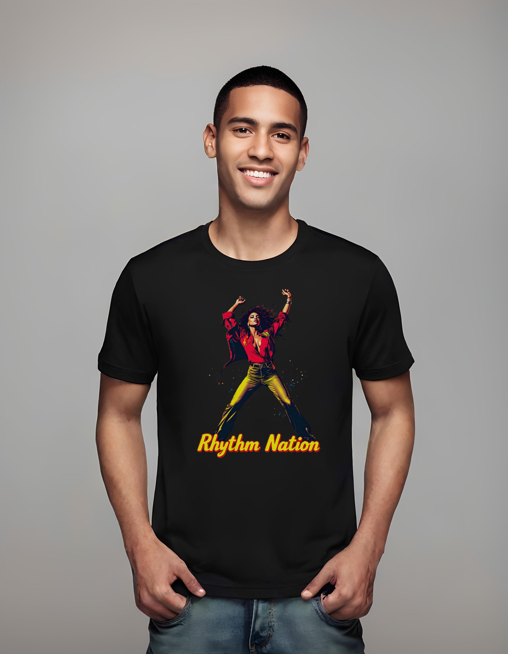 t-shirt - rhythm - art