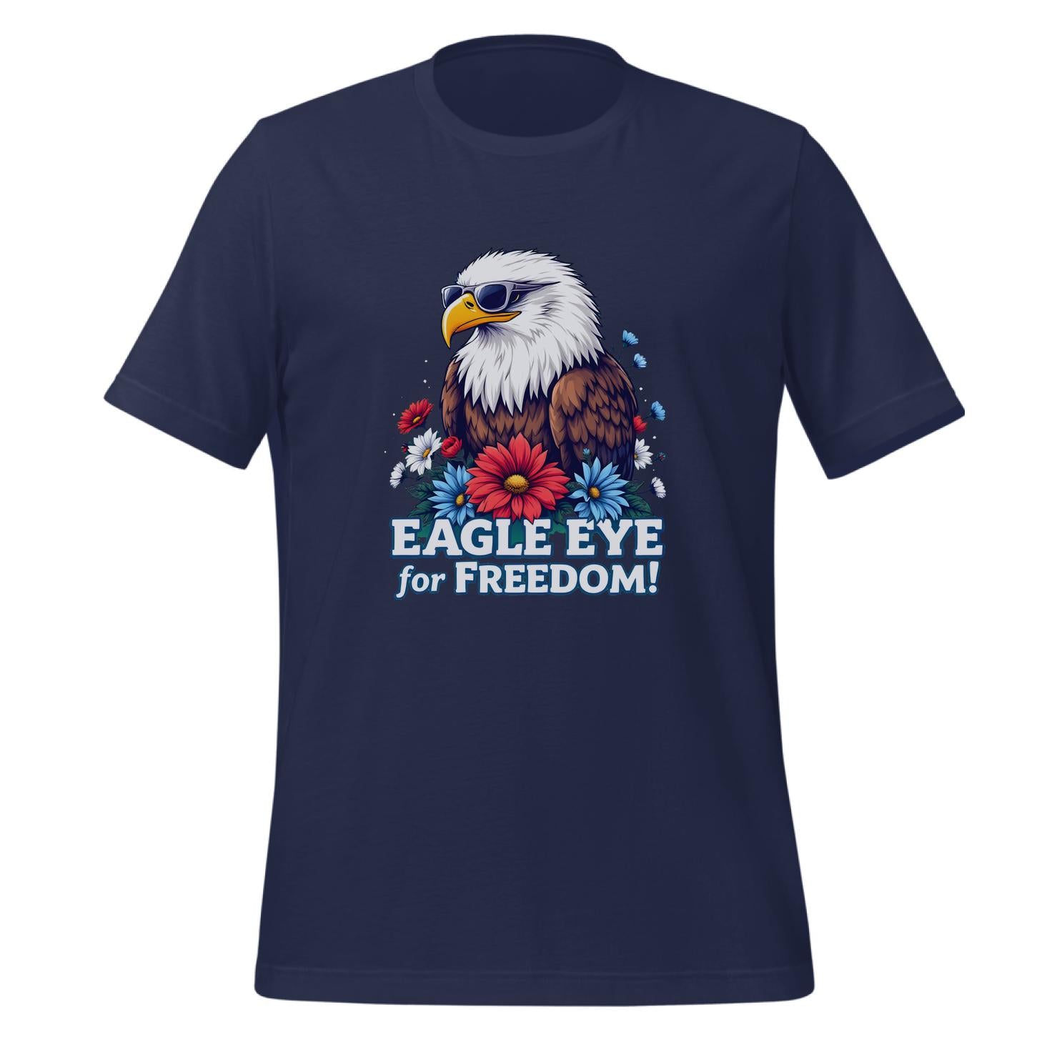 t-shirt - style - american - sunglasses eagle design