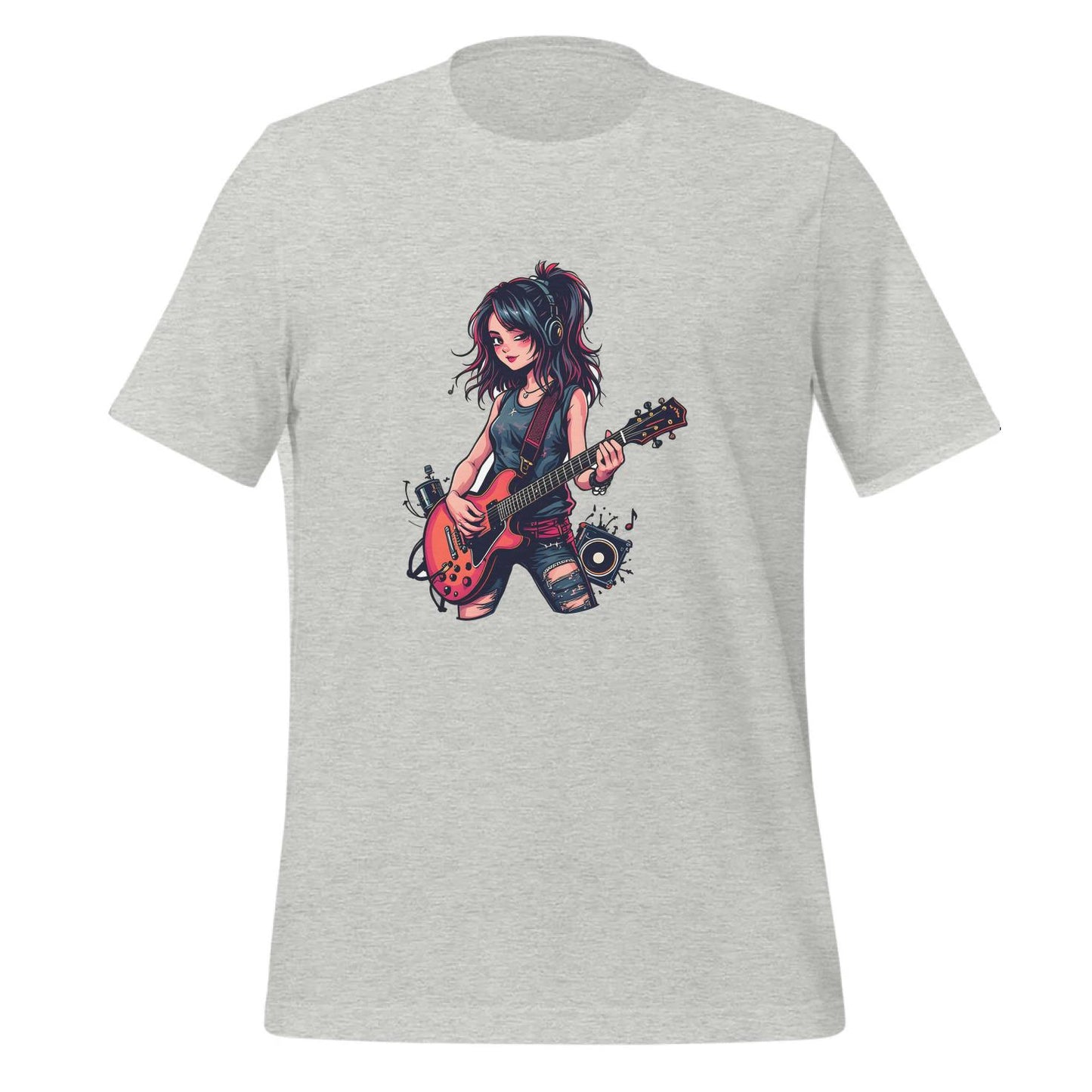 Electric Dreams | Classic T-Shirt (Unisex) T-Shirt - electric guitar design, empowerment, female guitarist