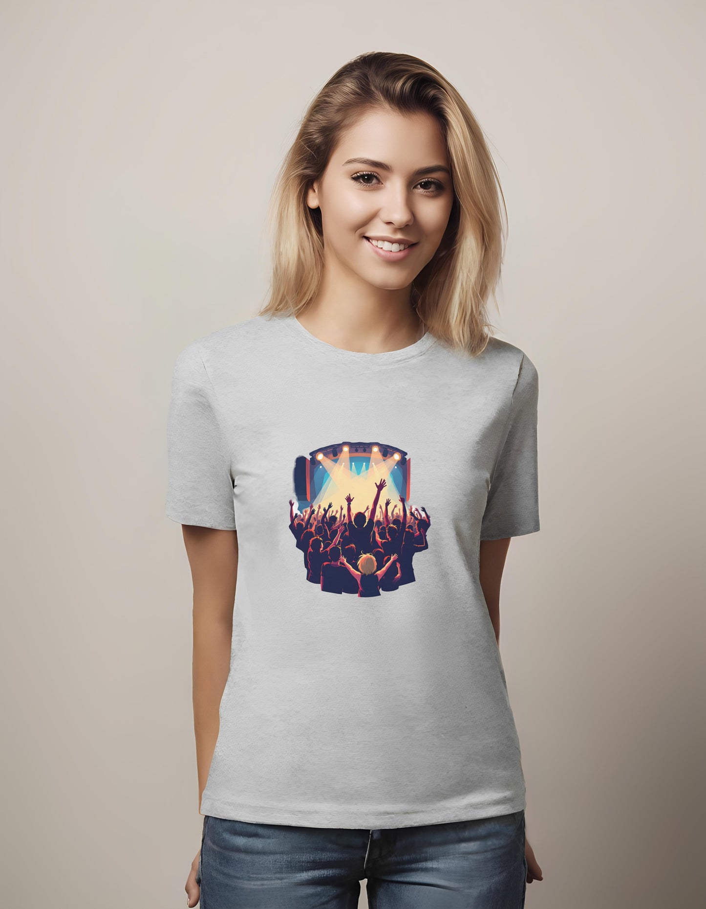 casual concert outfit - t-shirt - unisex tee