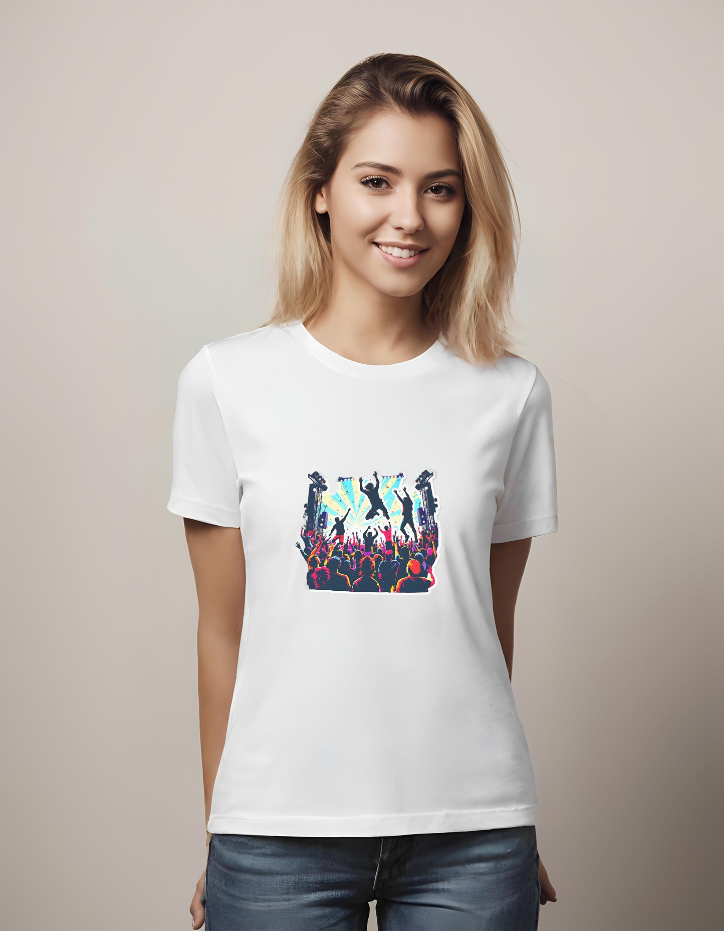 t-shirt - music lovers - eye-catching tee