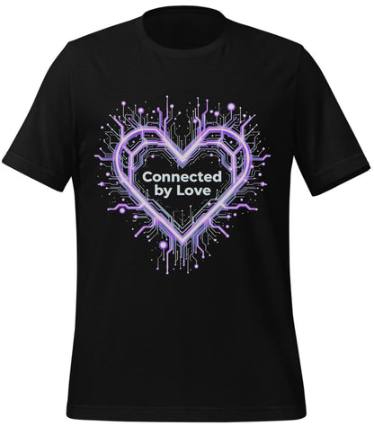 t-shirt - connection - black - women