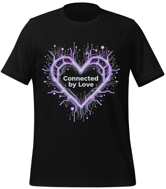 t-shirt - connection - black - women