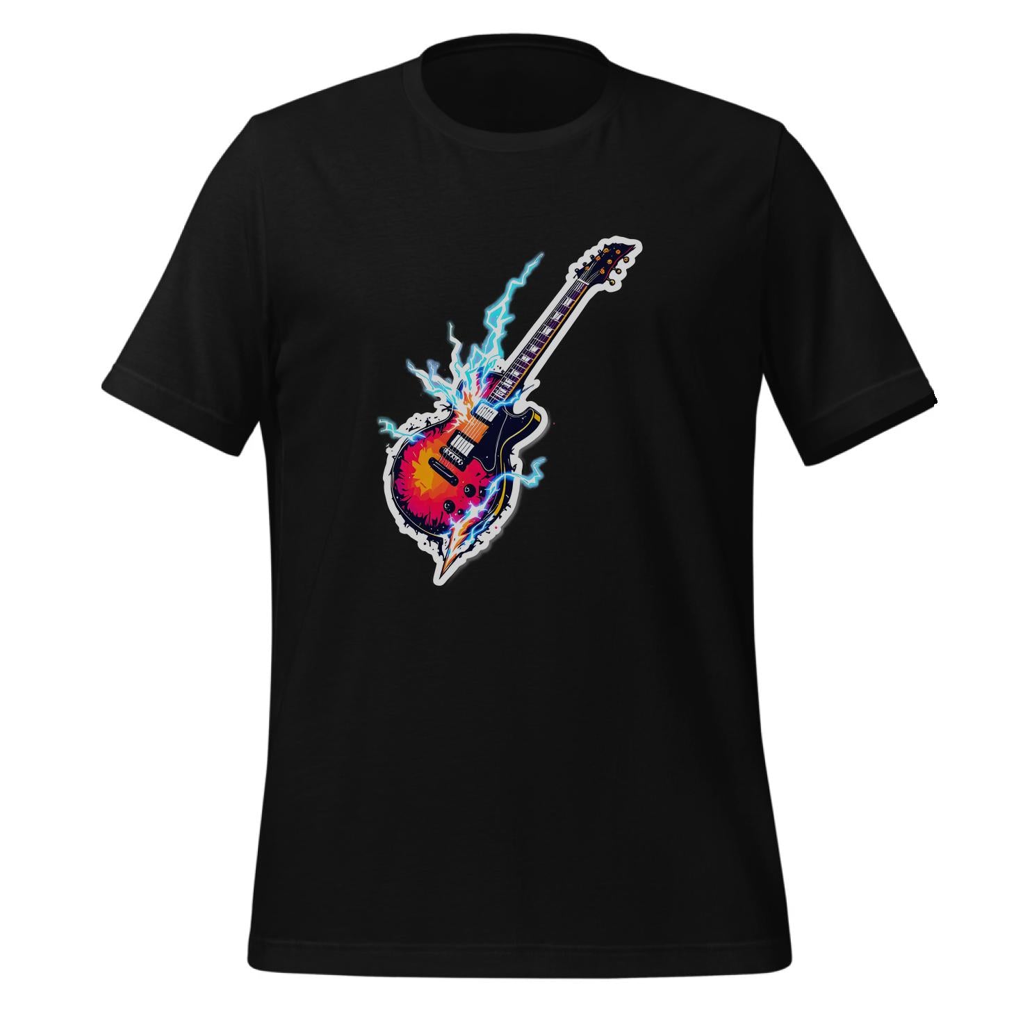 guitar players - team members - music festival outfit - t-shirt